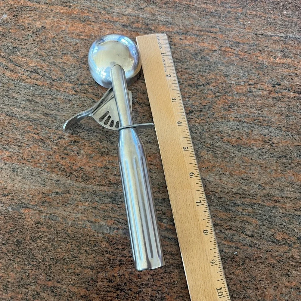 Nordic Ware Stainless Steel Cookie Scoop 3 Tbsp Ice Cream Muffin Dough Large